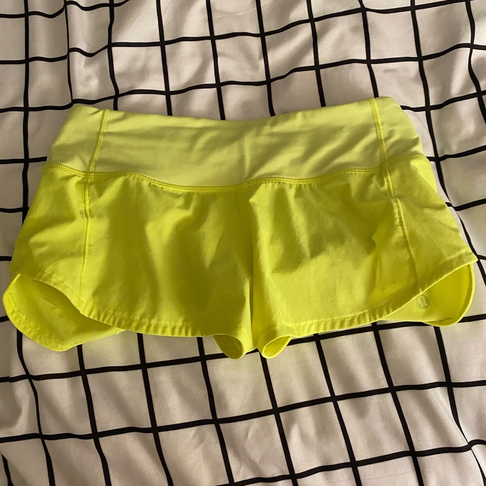 Lululemon speed up low rise lines shorts 2.5”